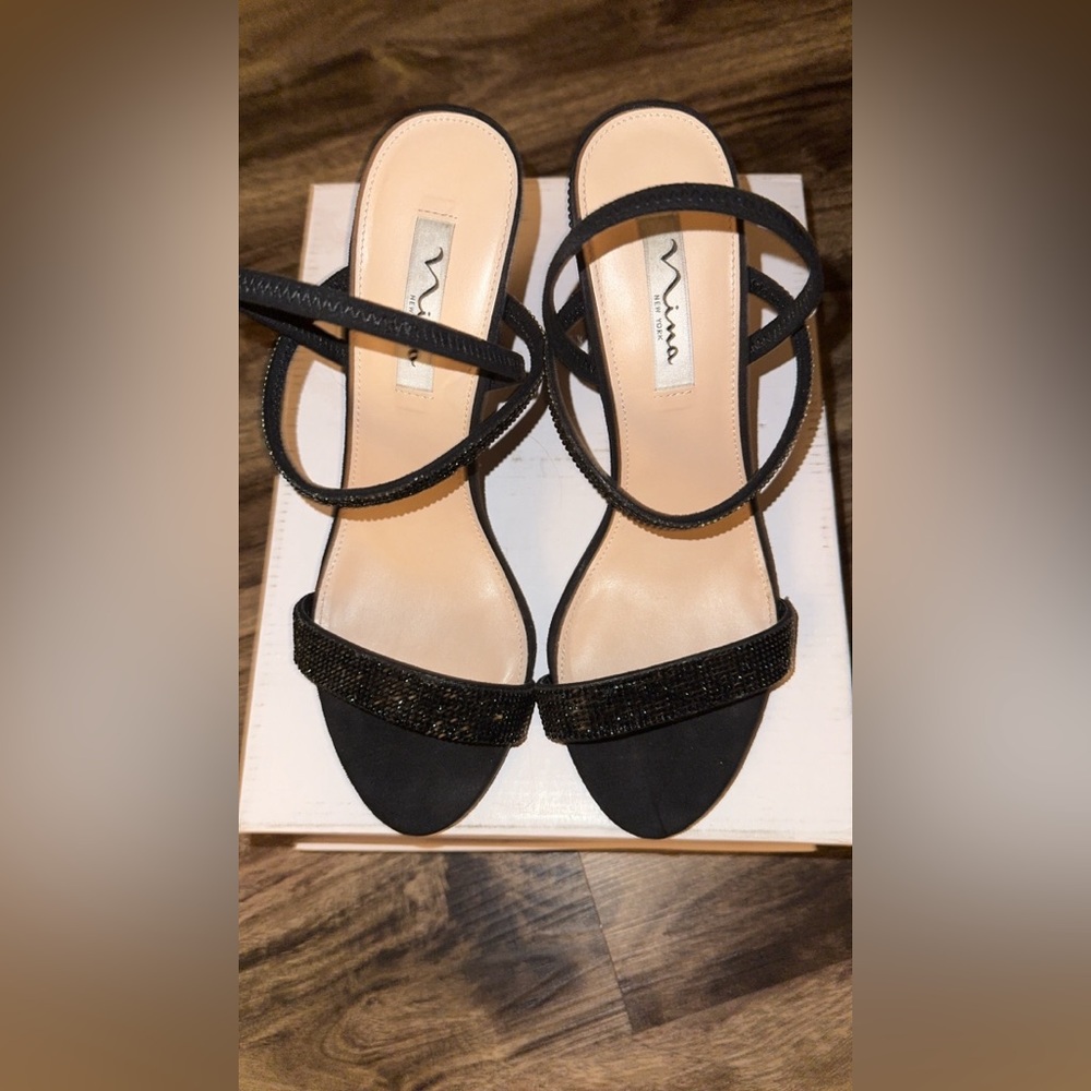 SANCHIA SLINGBACK SANDAL-Black